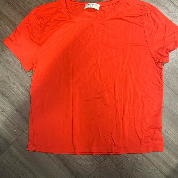 Babaton Orange/Red T-Shirt - Picture 1 of 2